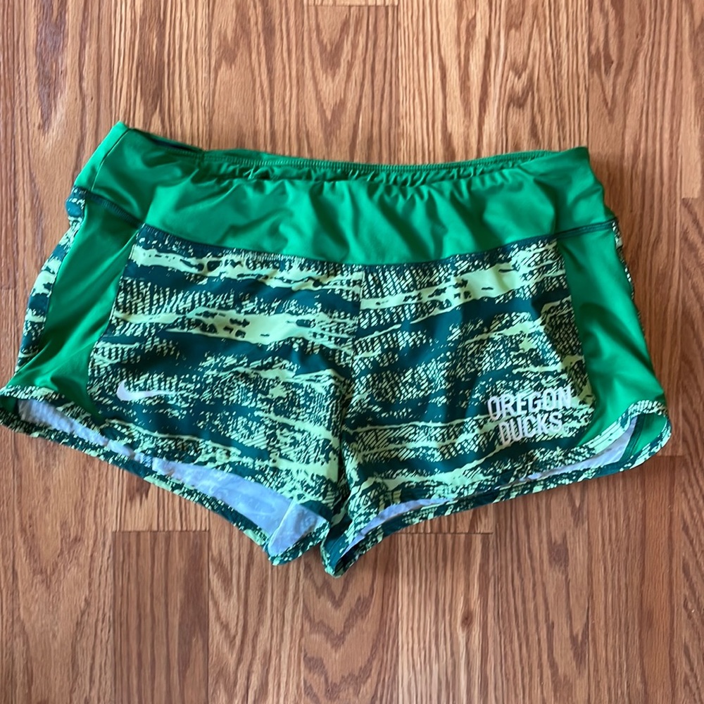 Nike Dri-Fit University of‎ Oregon Ducks Running Athletic Shorts Size Large